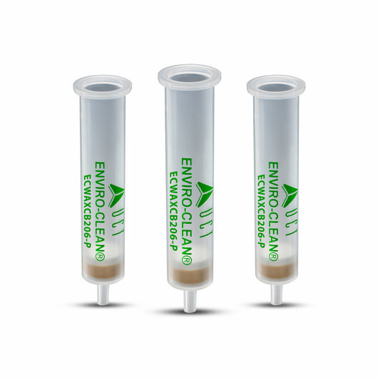 SPE Cartridge, Enviro-Clean Wax, 200mg On Top / 50mg Graphitized Carbon Black On Bottom PE Frits