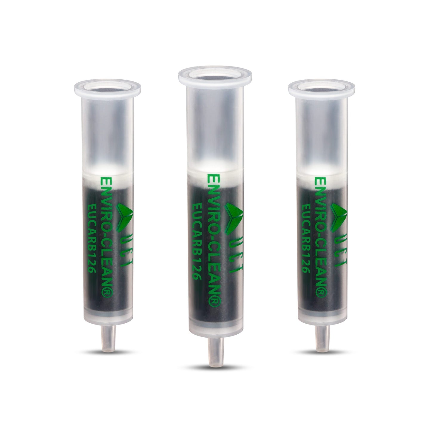 Enviro-Clean® SPE Column, Carbon Graph Non-Porous PTFE Frits 200 mg / 6 mL, 50/pk