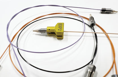 EXP® Ti-REX™ Tubing Set, with 1/32" PEEKsil, 550 x 0.025 mm ID, Orange