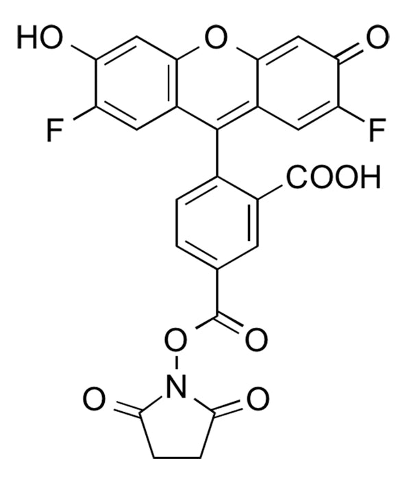 Difluorocarboxyfluorescein NHS Ester, 5-isomer - 25 mg