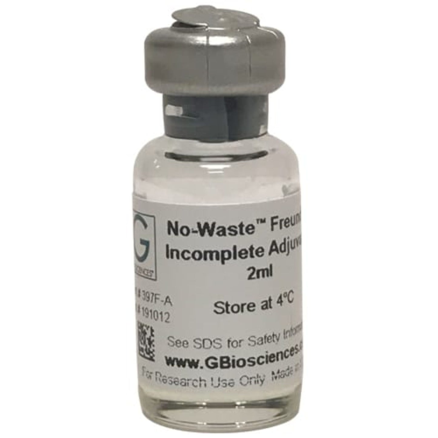No-Waste™ Freund's Incomplete Adjuvant (FIA), 2 mL