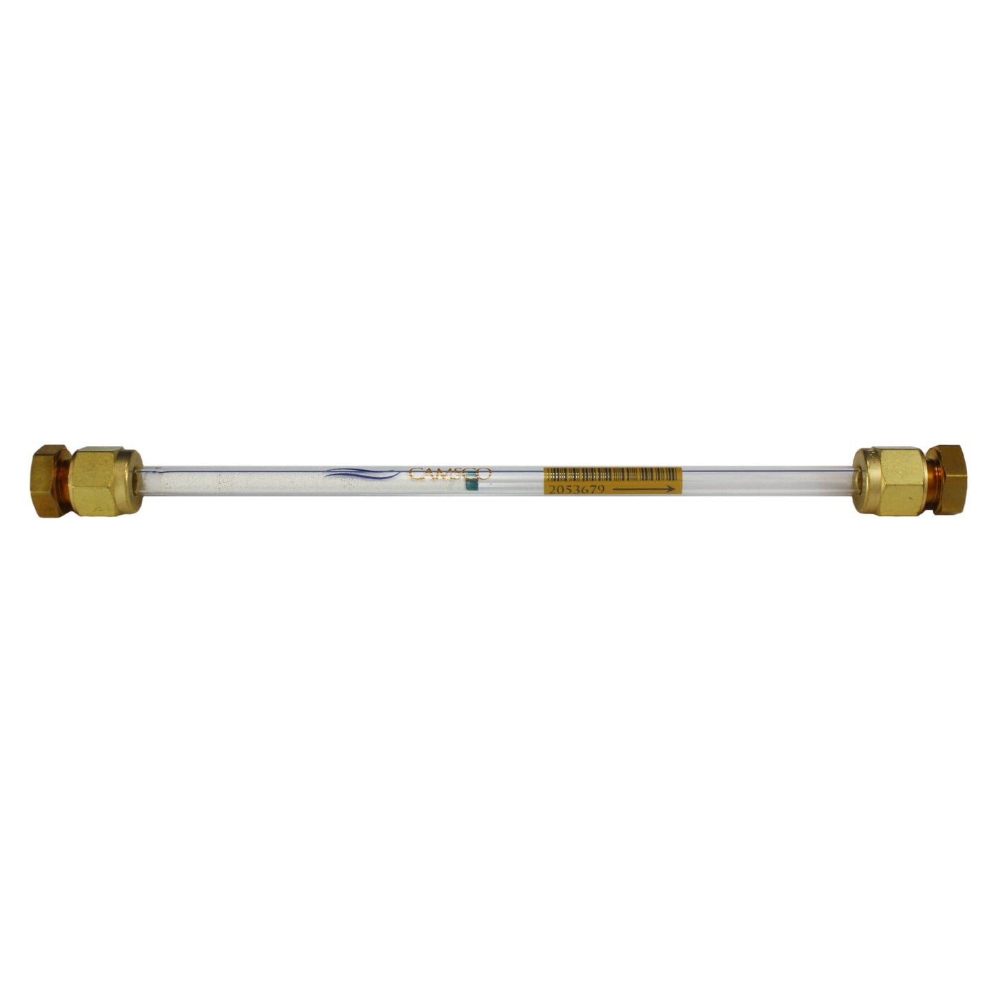 6mm x 7" Glass Tube, with Frit, Carbosieve SIII 60/80, Conditioned, Brass Compression Cap, For Gerstel, Minimum Order Quantity of 10