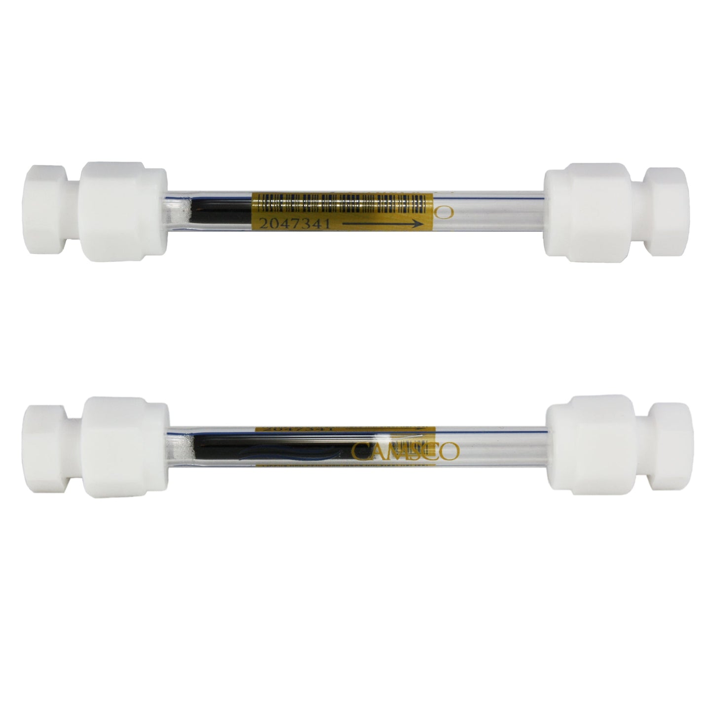 1/4" x 3.5" Glass Tube,Tenax TA 60/80, Unconditioned, PTFE Compression Cap, For Perkin Elmer, Markes & Shimadzu, Minimum Order Quantity of 10