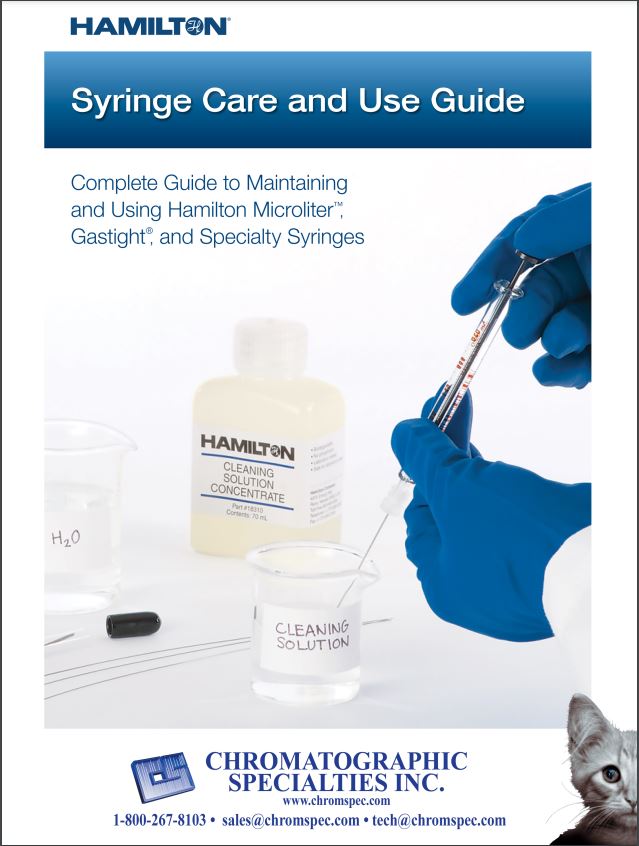Syringe Care and Use