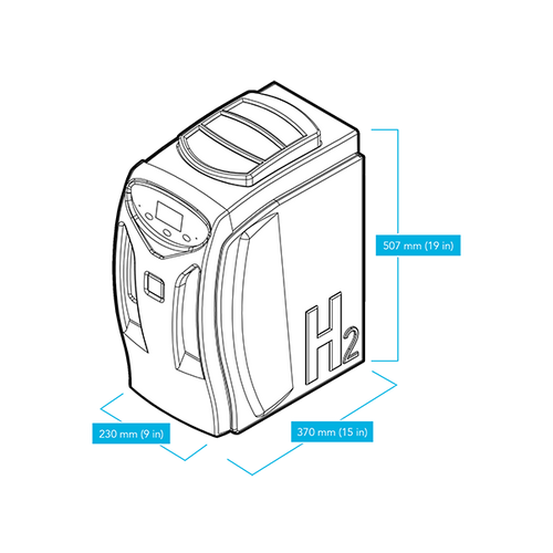 NM Plus 1350 Hydrogen Generator, 1350cc/min, 115V/60Hz