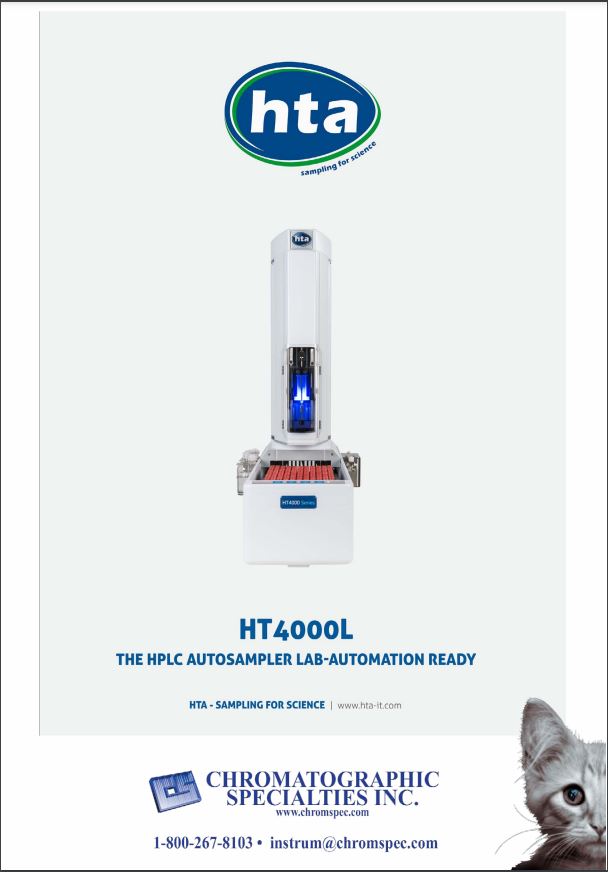 HT4000L The HPLC Autosampler Lab-Automation Ready