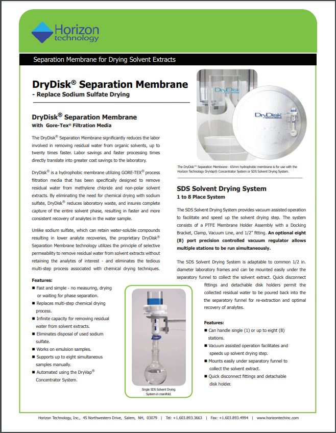 DRYDISK Separation Membrane