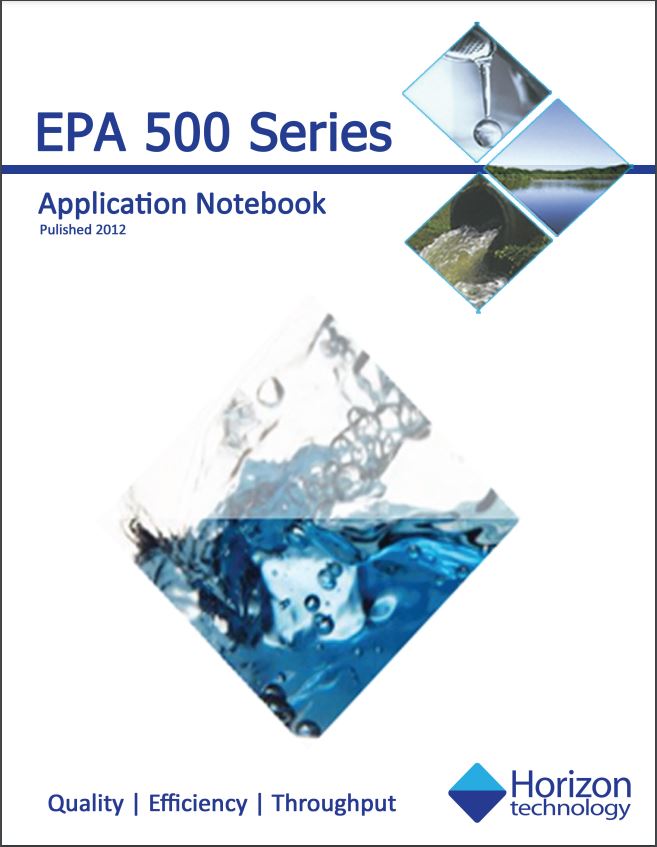 EPA 500 Series Application Notebook