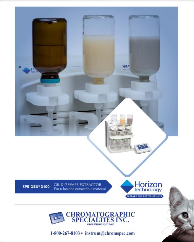 SPE-DEX® 3100 Oil & Grease Extractor For n-hexane extractable material