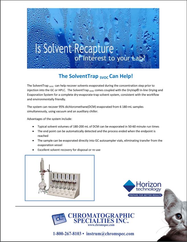 The SolventTrap SVOC