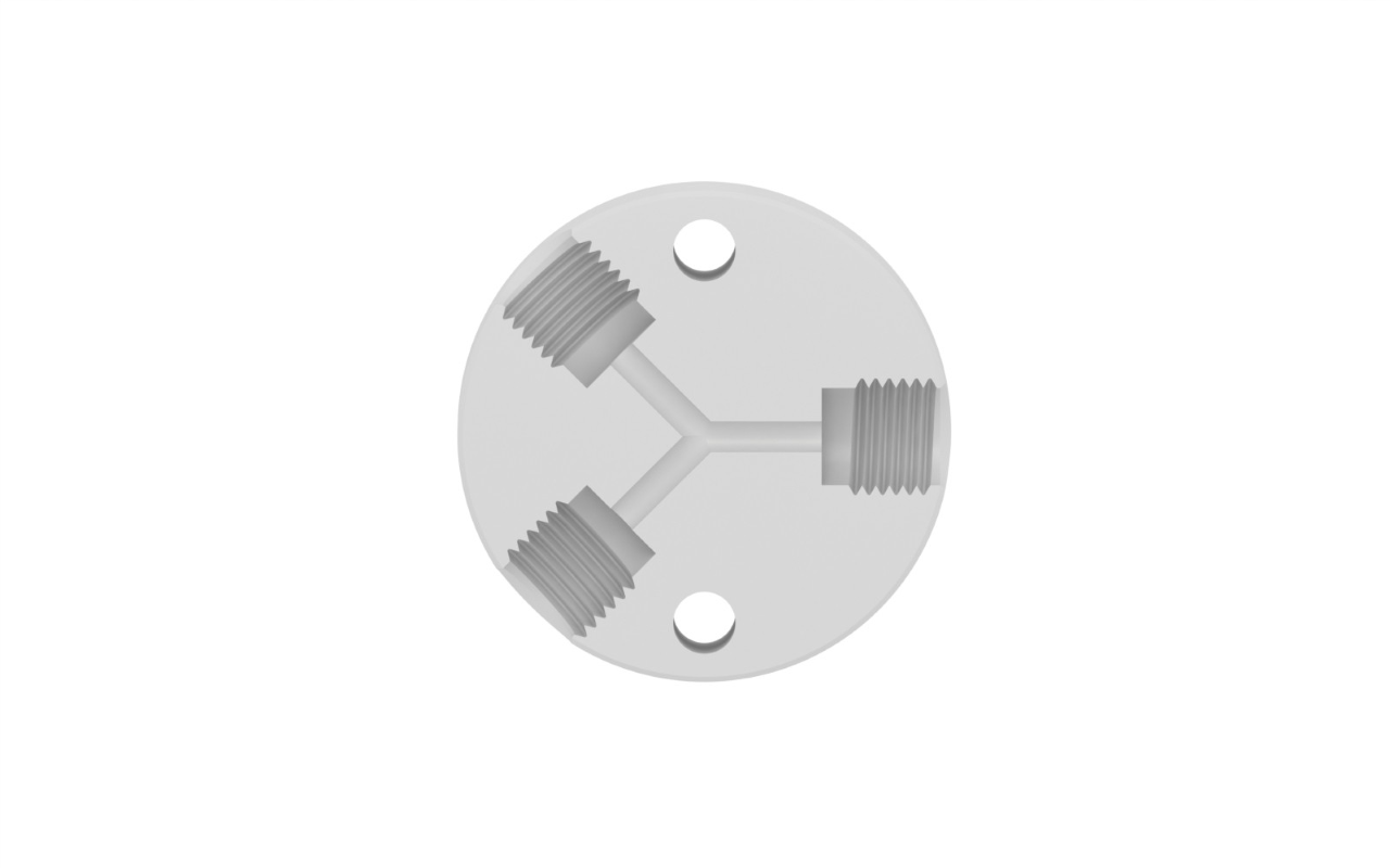 M6 Threaded Junctions 3 Way "Y", CTFE