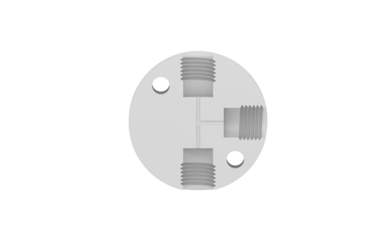 1/4-28 Threaded Junctions 3 Way Tee, PCTFE
