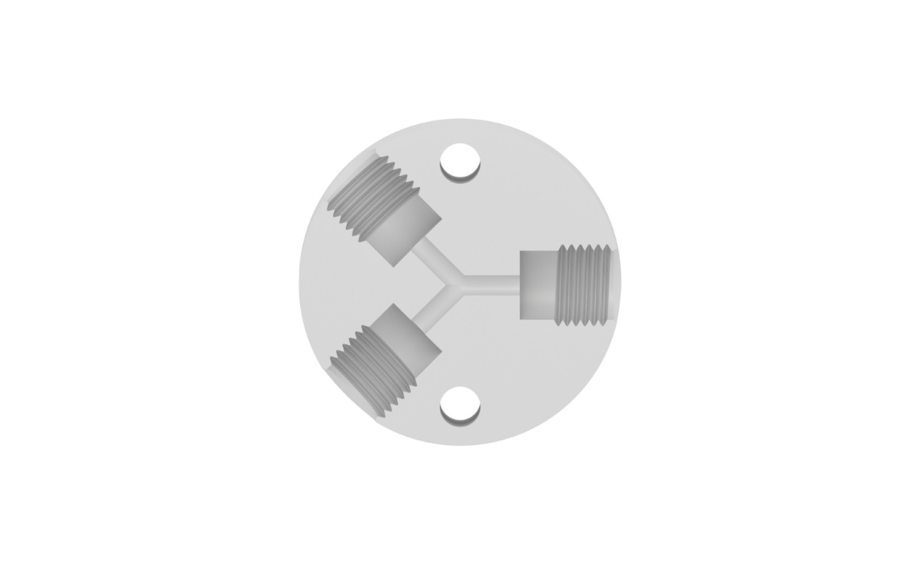 1/4-28 Threaded Junctions 3 Way "Y", PCTFE