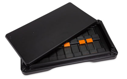 18-Place Slide Staining Tray, Black, 1/pk