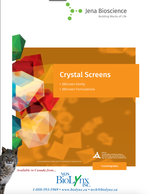 Macromolecular Crystallography Catalogue no 3