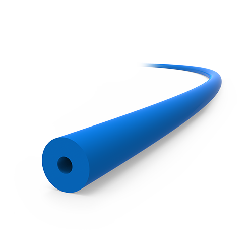 PEEK Tubing, 1/32" OD x 0.25mm ID, Solid Blue - PRICED PER FOOT, PLEASE SPECIFY LENGTH REQUIRED