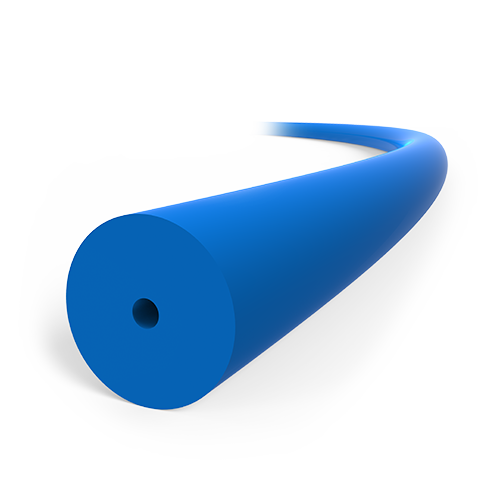 PEEK Tubing, 1/16" OD x 0.25mm ID, Solid Blue 5600 PSI - PRICED PER FOOT, PLEASE SPECIFY LENGTH REQUIRED