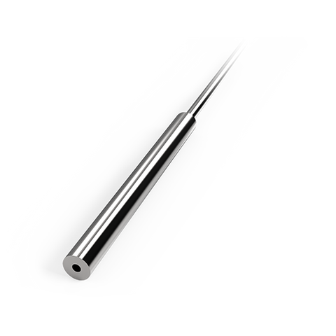Tubing, Pre-Cut, SS, Flexible, 1/32'' x 0.50 mm ID, Length 600 mm, With 1/16" Ends (ORANGE - 0.50mm ID)