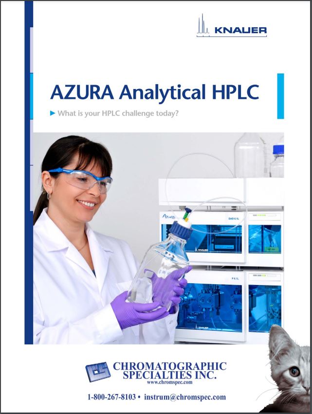 AZURA Analytical HPLC - What is your HPLC challenge today?