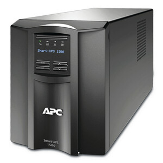APC Smart UPS Uninterruptible Power Supply, 1500 VA, 1 kW, 230 V, for up to 8 Devices