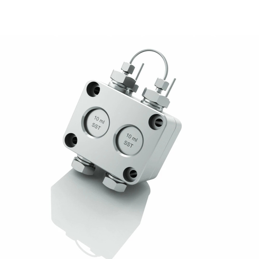 AZURA Pump Head, 10 mL, 700 bar, Stainless Steel, for Normal Phase Applications