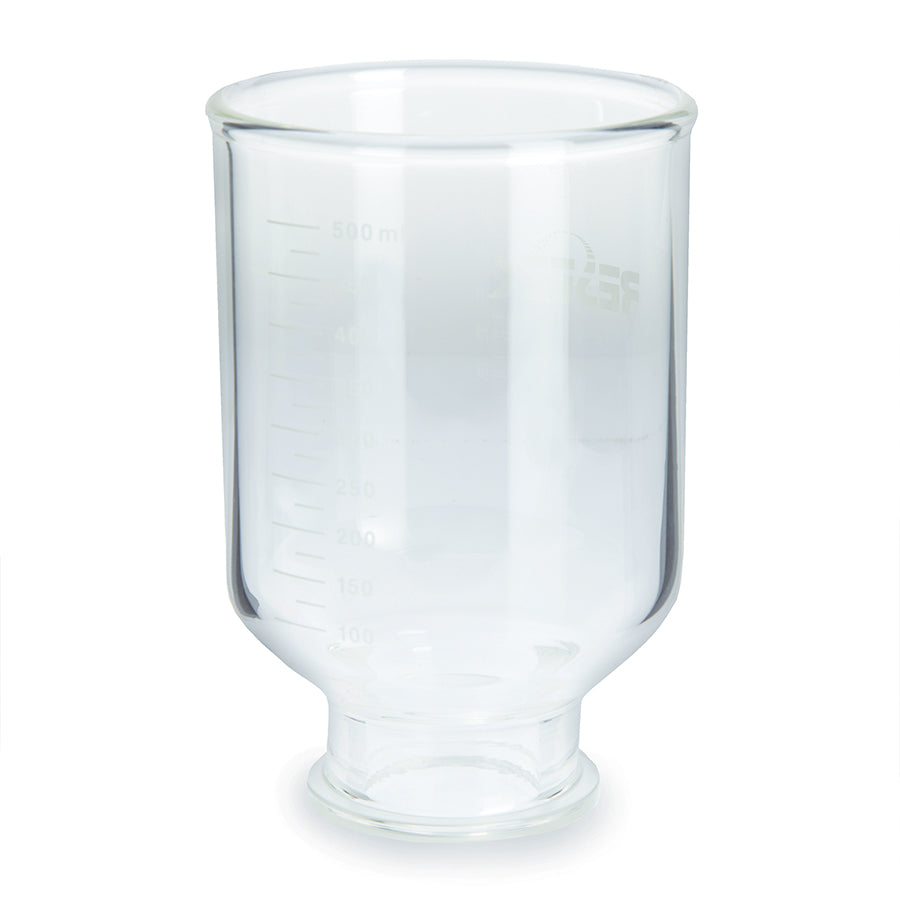 Kontes Glassware, Glass Funnel, 47 mm, 500 mL, for Microfiltration Apparatus