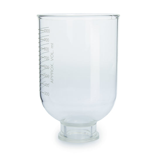 Kontes Glassware, Glass Funnel, 47 mm, 1000 mL, for Microfiltration Apparatus