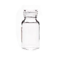 La-Pha-Pack 10 mL Headspace Vial, Screw Thread, 23×46 mm, Round Bottom, Clear Glass, 100/pk