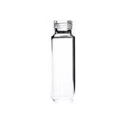 La-Pha-Pack 20 mL Headspace Vial, Screw Thread, 23x75 mm, Round Bottom, Clear Glass, 100/pk