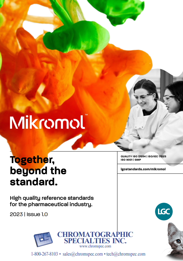 Mikromol Reference Standards for Pharmaceutical Analysis