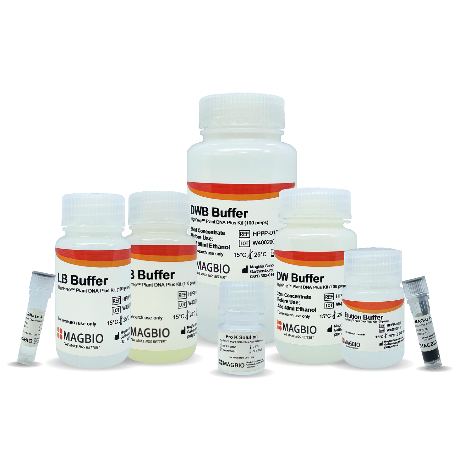 HighPrep™ Plant DNA Plus Kit (100 Preps)