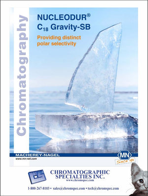 NUCLEODUR® C18 Gravity-SB Providing distinct polar selectivity