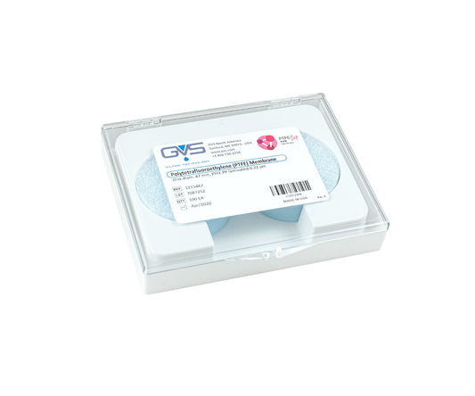 Membrane Disc, 25 mm, PTFE - PP Laminated, 0.22 µm, 100/pk
