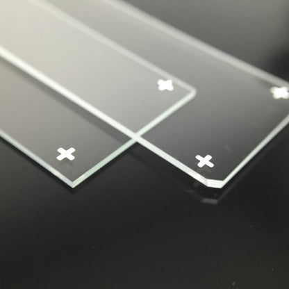Microscope Slides, Positive Charged, 90° Corners, Frosted on One End, 25 x 75mm, 72/pk