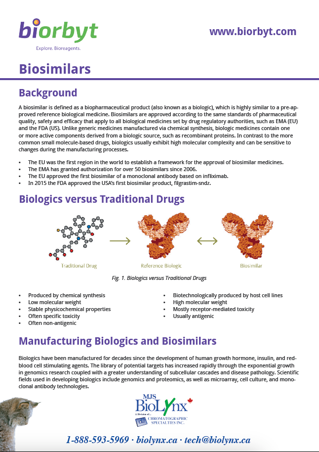 Biosimilars