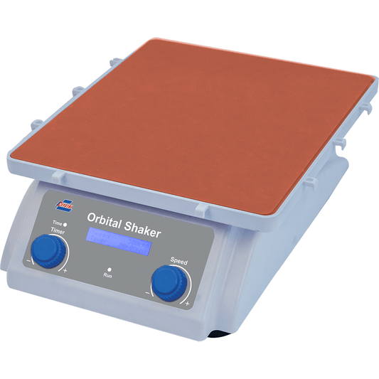 Mini Orbital Shaker OS-03UA, Variable Speed, Includes 28.5 x 23.5 cm Platform with Non-skid Mat