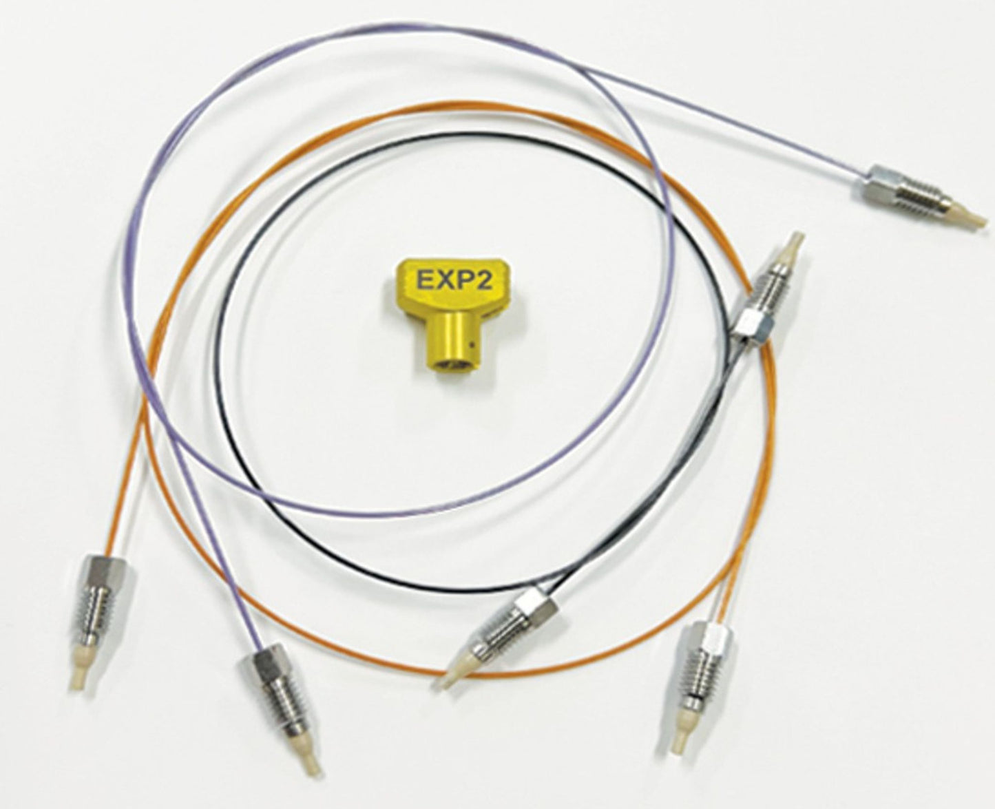 EXP® Ti-REX™ Tubing Set, with 1/32" PEEKsil, 350 x 0.075 mm ID, Black