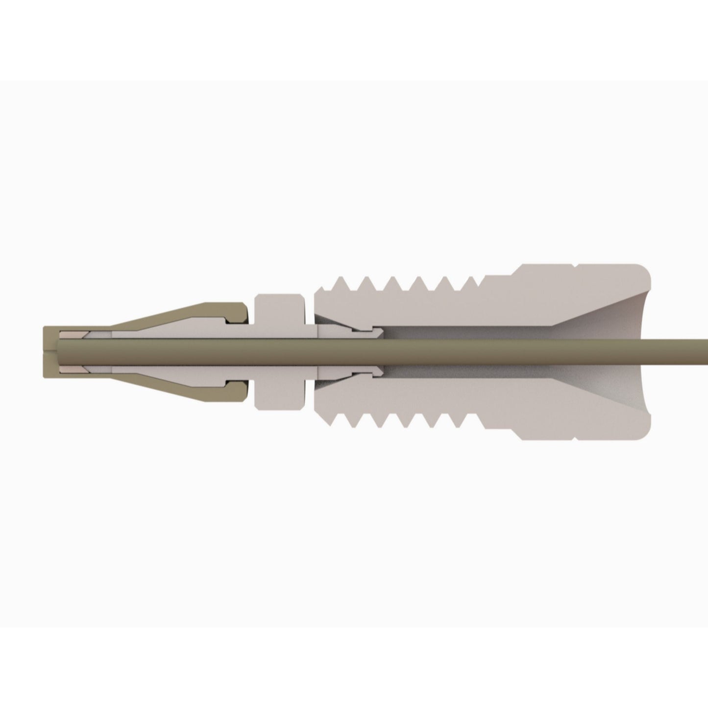 EXP® Ti-REX™ Tubing Set, with 1/32" PEEKsil, 650 x 0.075 mm ID, Black