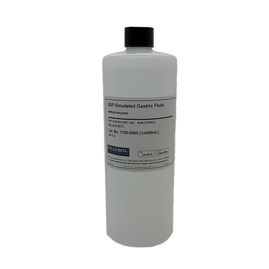 USP Simulated Gastric Fluid without Enzyme, 950 mL