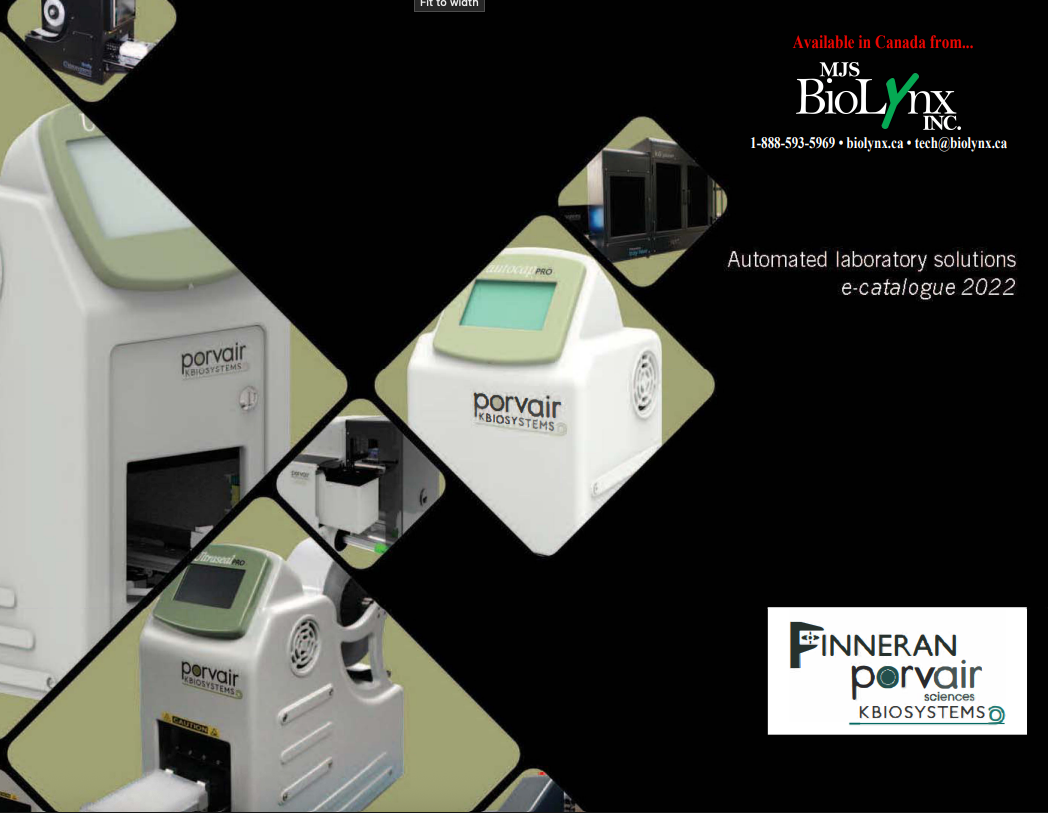 Automated Laboratory Solutions e-catalogue 2022
