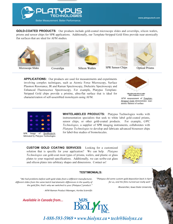 Gold Coated Products