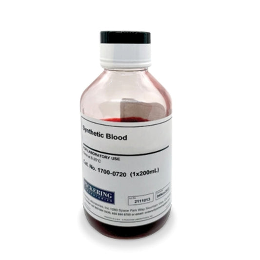 Synthetic Blood, Viscosity 3.8 cSt, 200 mL/bottle