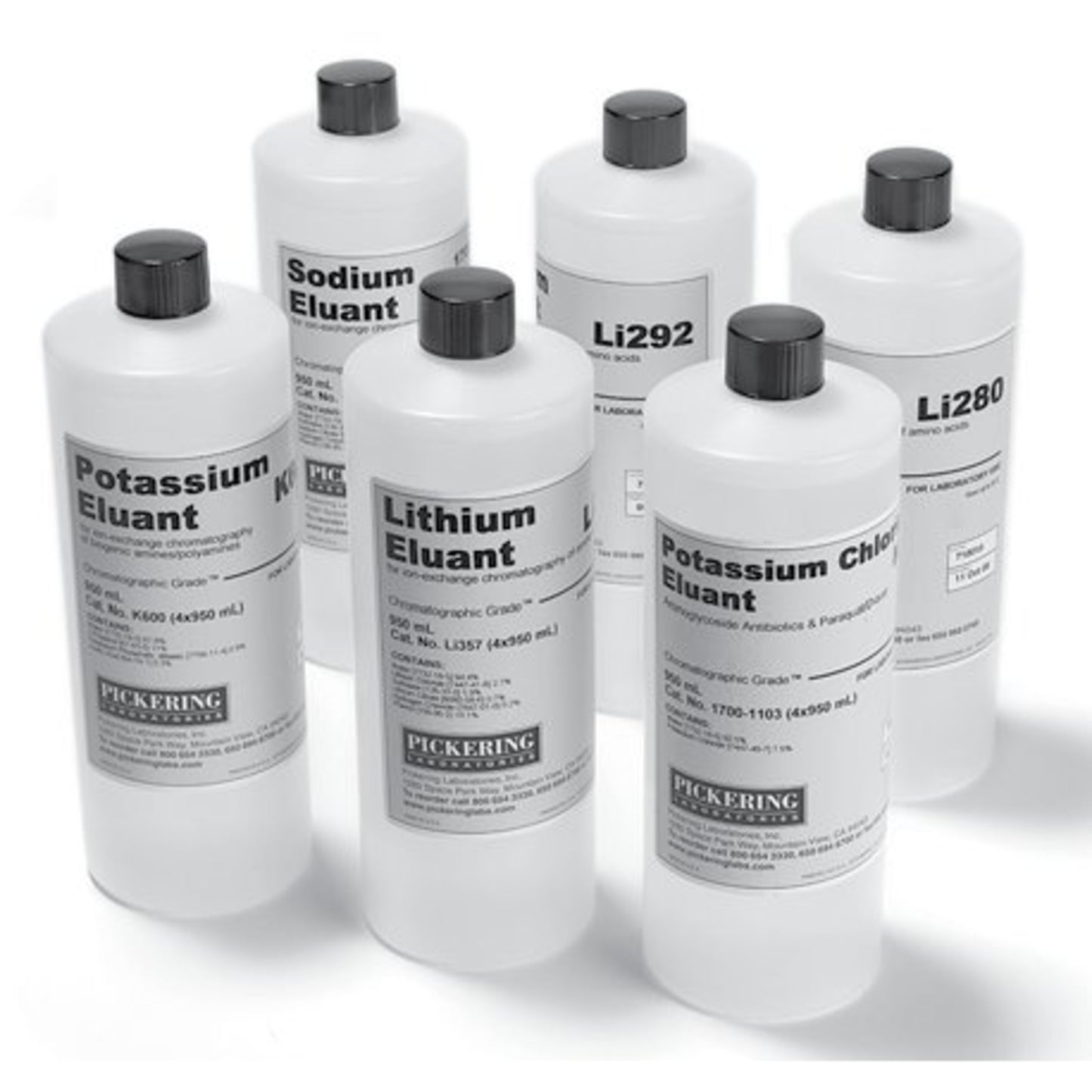 Lithium Eluant, pH 3.65, 4 x 950 mL Bottles