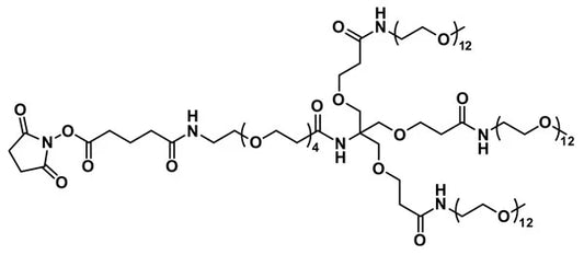 NHS-dPEG®₄-(m-dPEG®₁₂)₃-ester - 100 mg