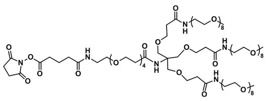 NHS-dPEG®₄-(m-dPEG®₈)₃-ester - 1000 mg