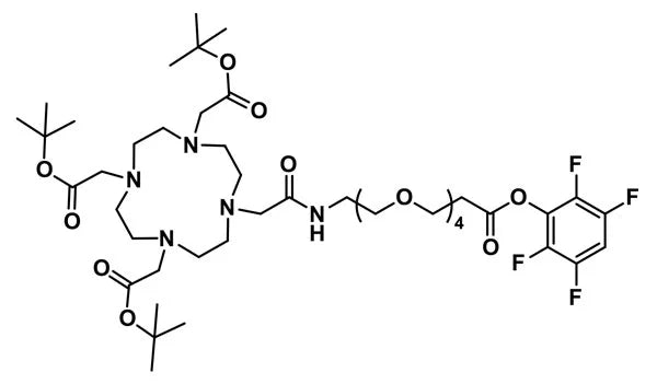 DOTA-tris(TBE)-amido-dPEG®₄-TFP ester - 100 mg