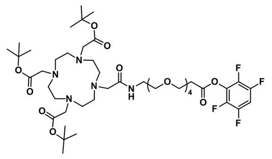 DOTA-tris(TBE)-amido-dPEG®₄-TFP ester - 100 mg