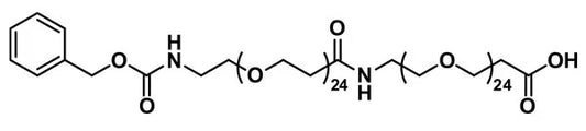 CBZ-amido-dPEG®₂₄-amido-dPEG®₂₄-acid - 1000 mg