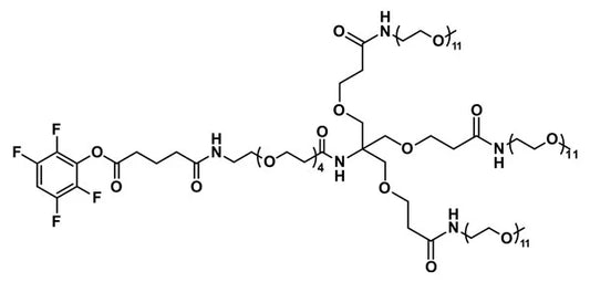 TFP-dPEG®₄-(m-dPEG®₁₁)₃-ester - 100 mg