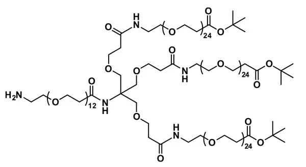 Amino-dPEG®₁₂-Tris(-dPEG®₂₄-t-butyl ester)₃ - 100 mg